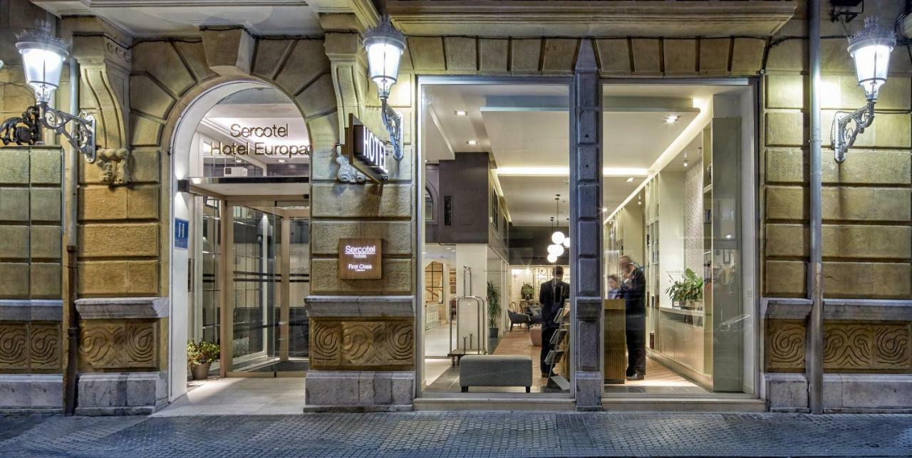 סן סבסטיאן Sercotel Apartamentos Europa מראה חיצוני תמונה